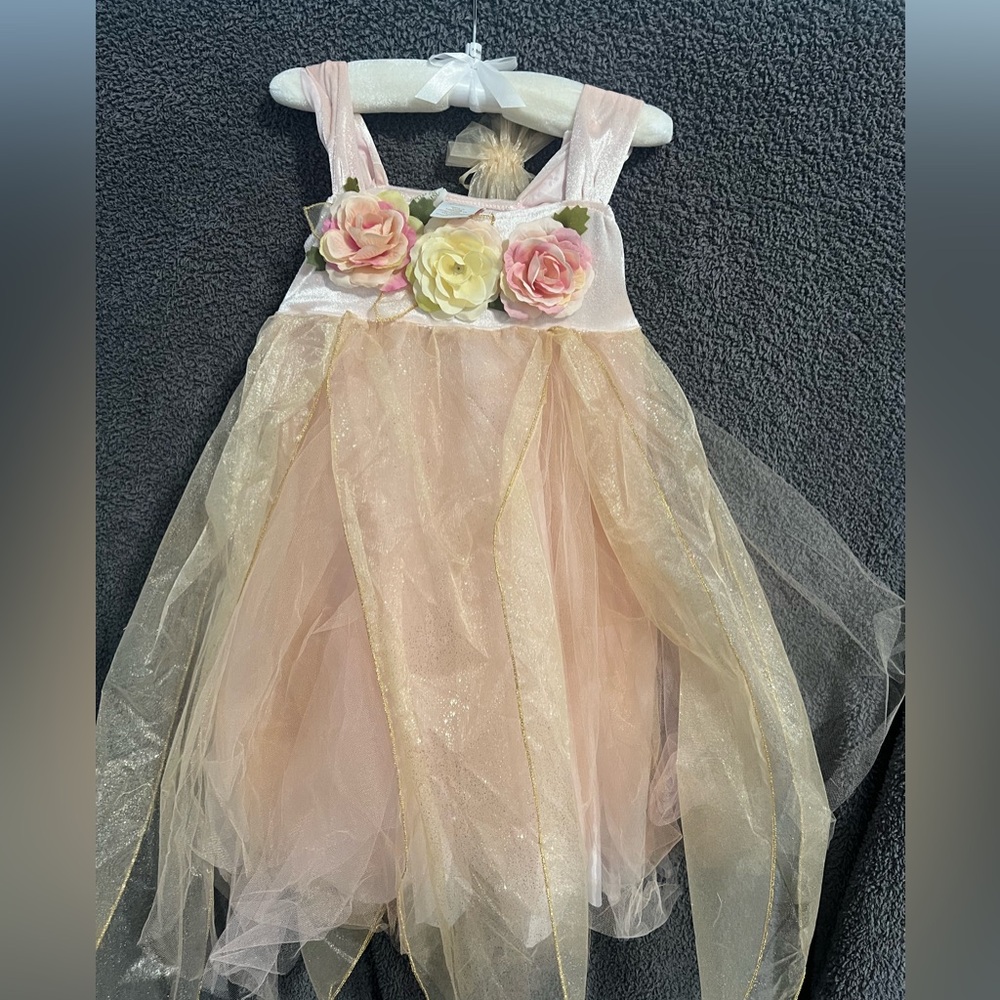 Elegant Floral Tulle Dress